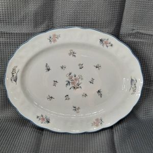 Vintage Royal Doulton Lincoln Pattern TC1146‎ 13" Oval Serving Platter 1983
